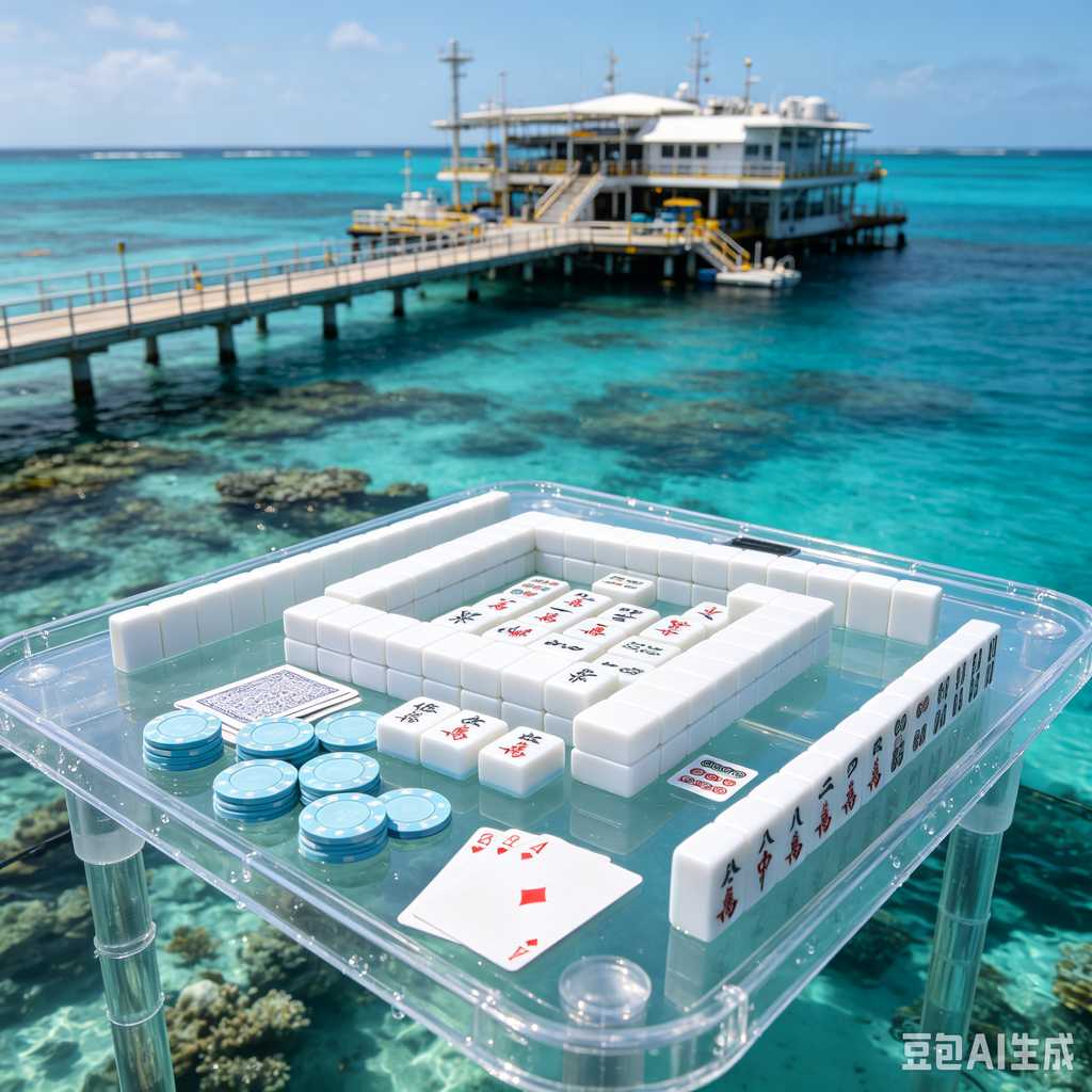 small portable mahjong set