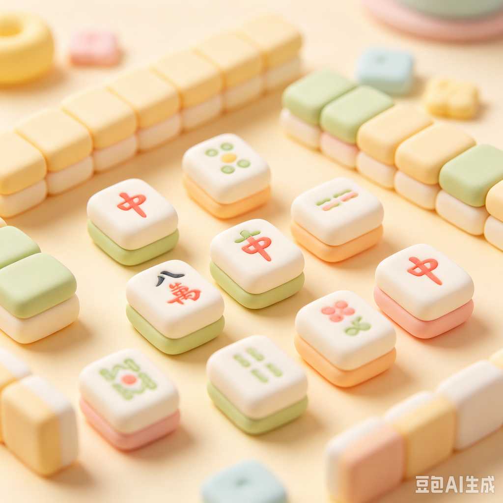 creative mahjong set design