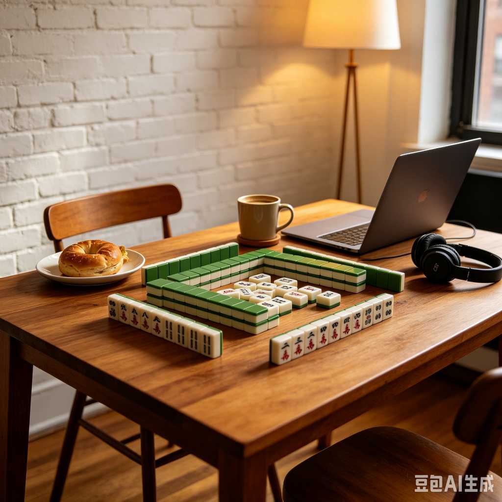 lightweight mahjong tile set